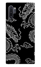 Twin Dragons Samsung Note 10 Plus Hard Case Back Cover by Casekaro