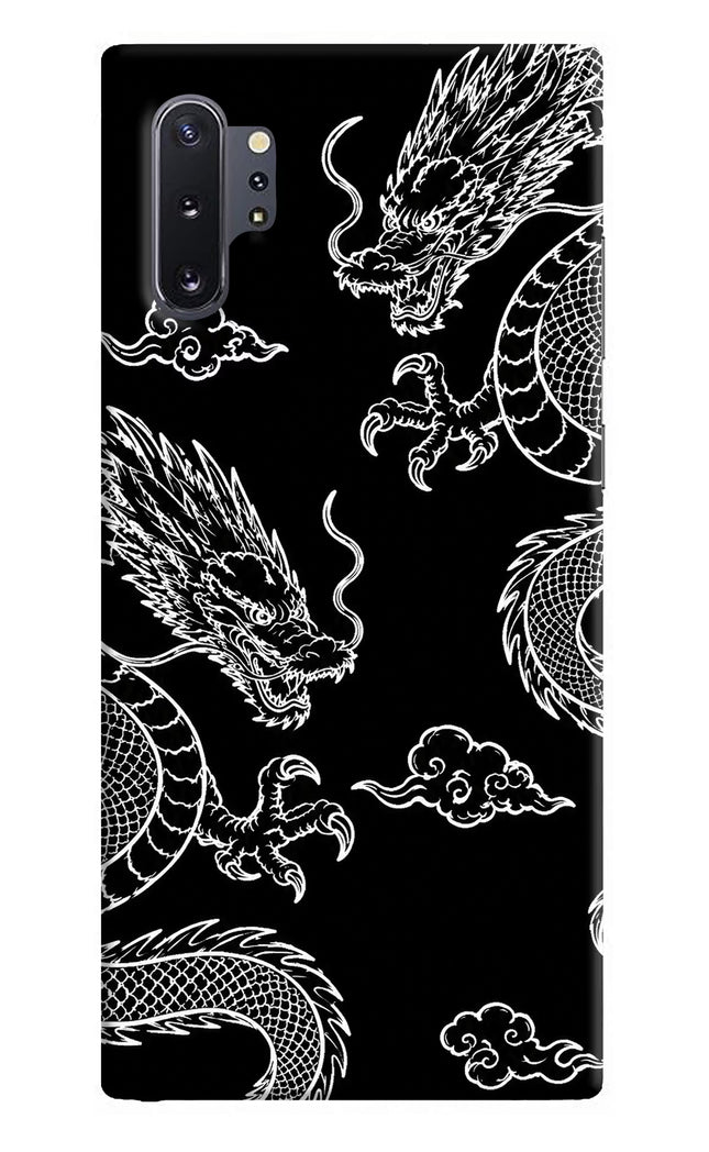 Twin Dragons Samsung Note 10 Plus Hard Case Back Cover by Casekaro