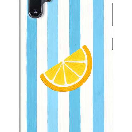 Summer Lemon Samsung Note 10 Plus Hard Case Back Cover by Casekaro