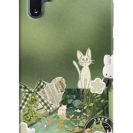 Aesthetic anime Samsung Note 10 Plus Hard Case Back Cover by Casekaro