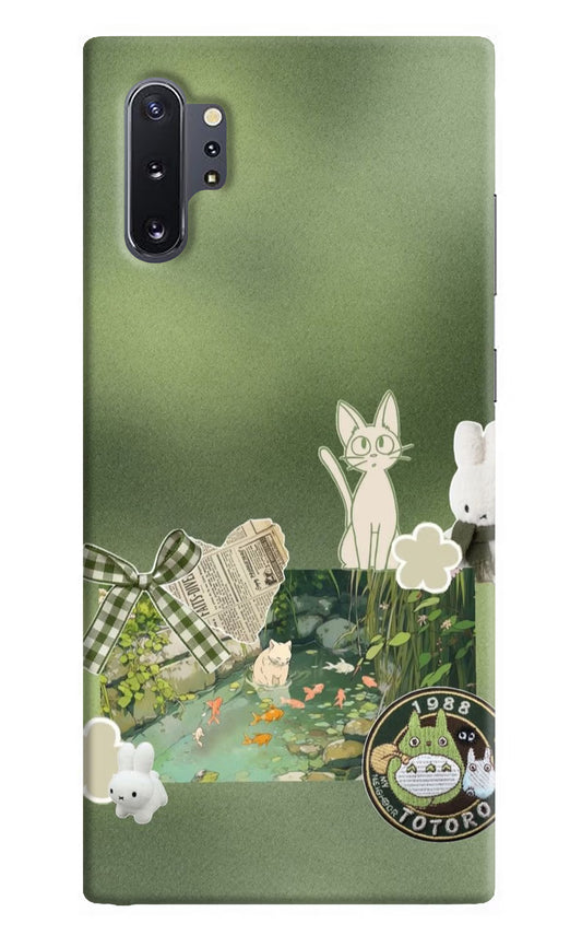 Aesthetic anime Samsung Note 10 Plus Hard Case Back Cover by Casekaro