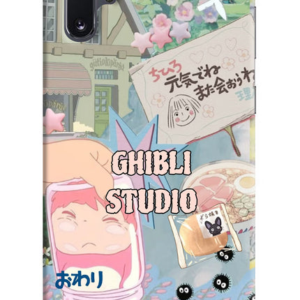 Studio Ghibli Samsung Note 10 Plus Hard Case Back Cover by Casekaro