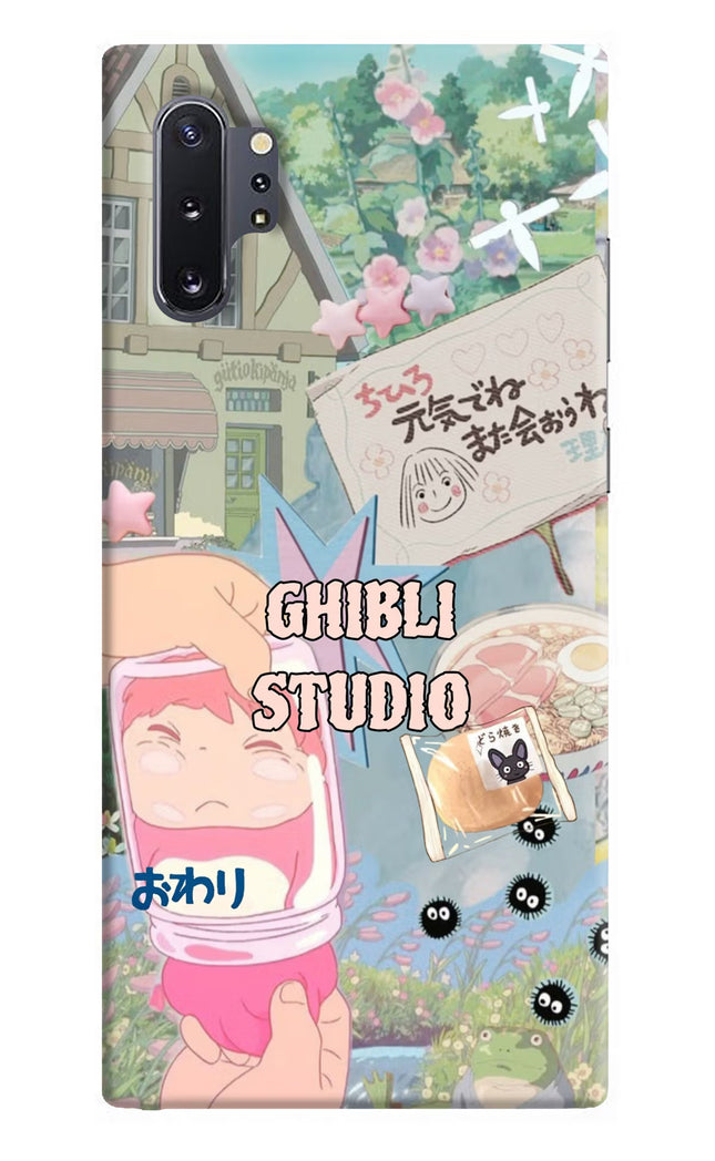 Studio Ghibli Samsung Note 10 Plus Hard Case Back Cover by Casekaro