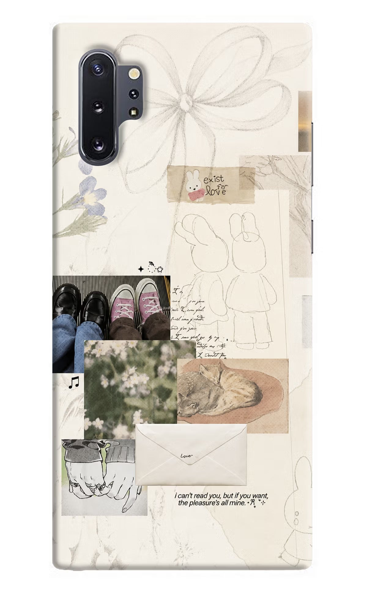Soft Aesthetic Samsung Note 10 Plus Back Cover