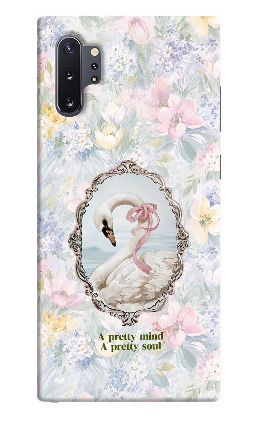 Pretty Mind Pretty Soul Samsung Note 10 Plus Back Cover, Hard case