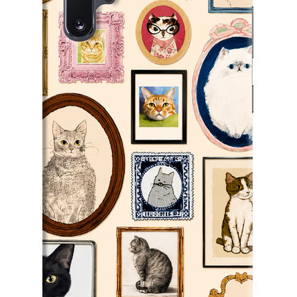 Mirror Cats Samsung Note 10 Plus Hard Case Back Cover by Casekaro
