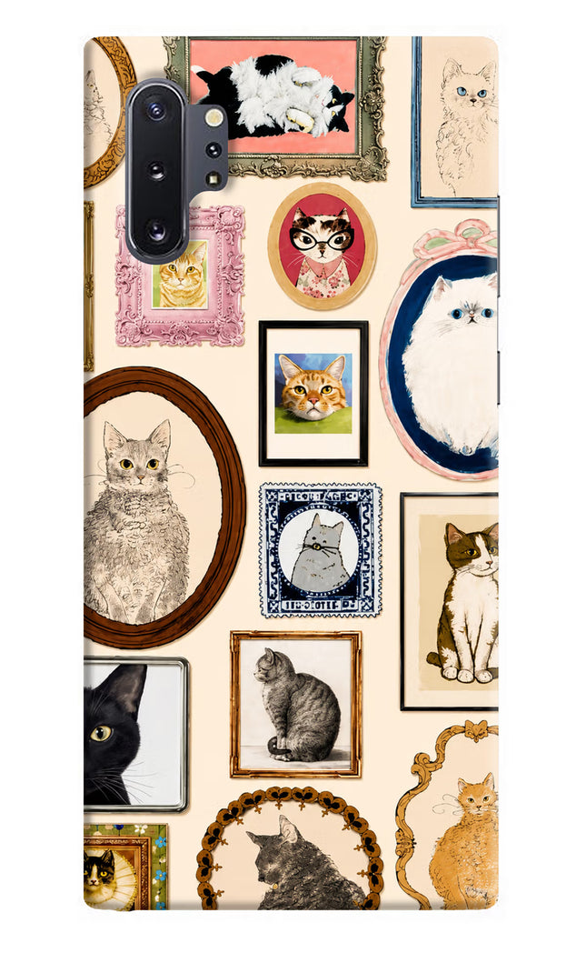 Mirror Cats Samsung Note 10 Plus Hard Case Back Cover by Casekaro