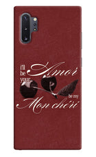 Velvet Cherry Samsung Note 10 Plus Hard Case Back Cover by Casekaro