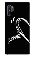 Love Line Samsung Note 10 Plus Hard Case Back Cover by Casekaro