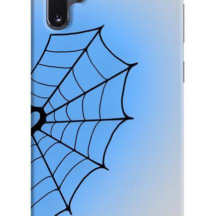 Blue Web Samsung Note 10 Plus Hard Case Back Cover by Casekaro