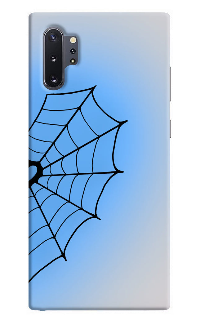 Blue Web Samsung Note 10 Plus Hard Case Back Cover by Casekaro