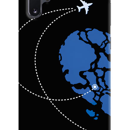Love Orbit Samsung Note 10 Plus Hard Case Back Cover by Casekaro