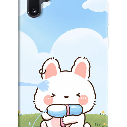 Bunny Treat Samsung Note 10 Plus Hard Case Back Cover by Casekaro