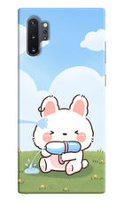 Bunny Treat Samsung Note 10 Plus Hard Case Back Cover by Casekaro