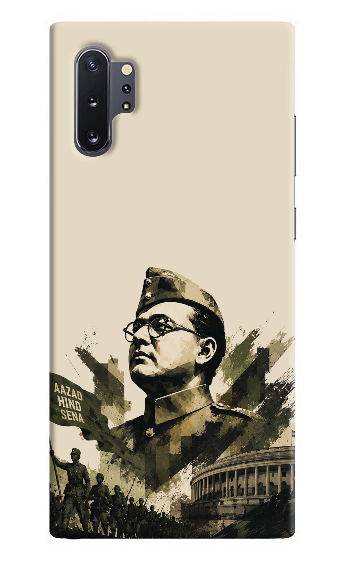 Netaji Rising Samsung Note 10 Plus Back Cover