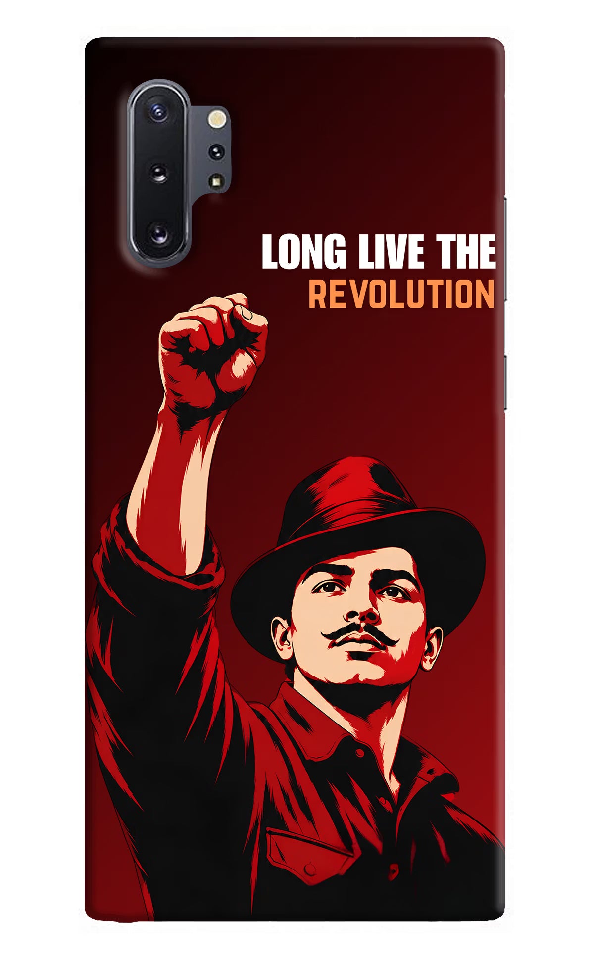 Bhagat Singh Revolution Samsung Note 10 Plus Back Cover