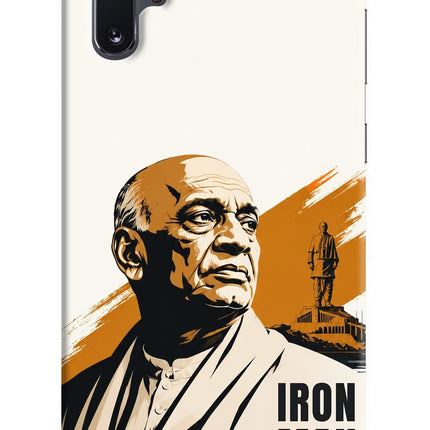 Sardar Patel Iron Will Samsung Note 10 Plus Hard Case Back Cover by Casekaro