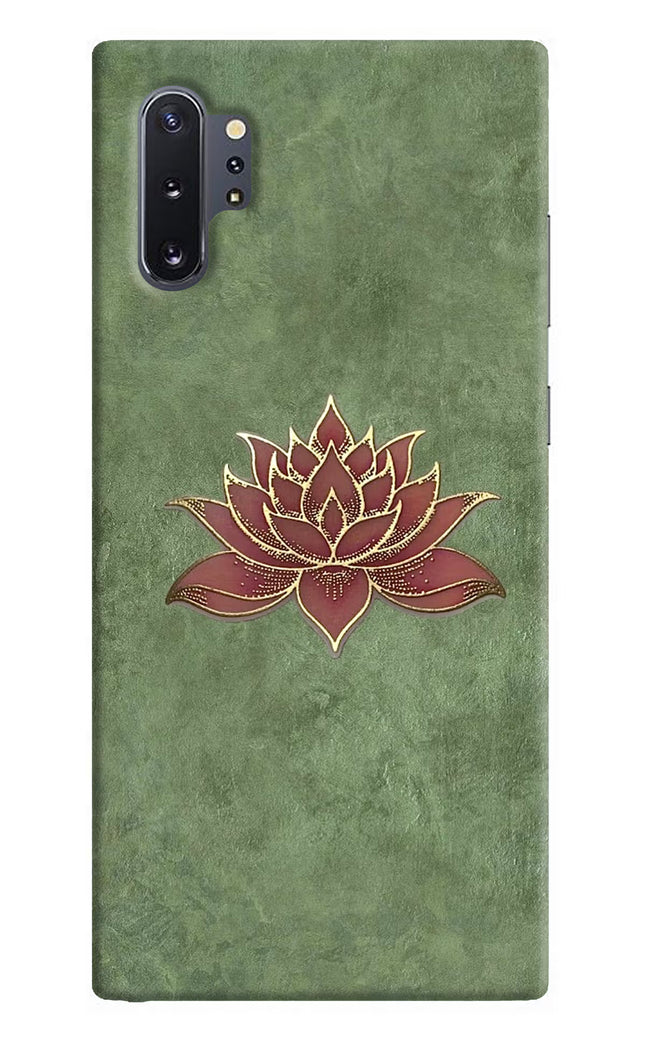 Lotus Grace Samsung Note 10 Plus Hard Case Back Cover by Casekaro
