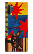 Pop Cat Samsung Note 10 Plus Back Cover
