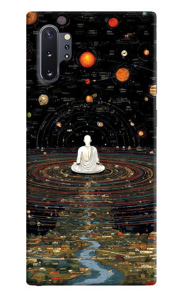 Space Monk Samsung Note 10 Plus Hard Case Back Cover by Casekaro