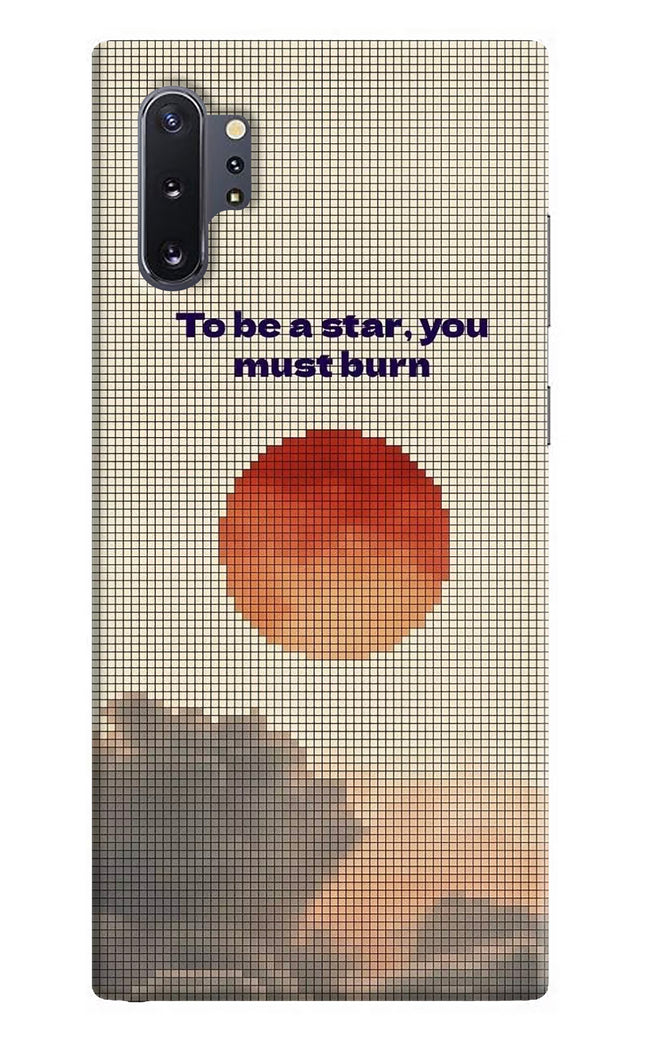 Pixel Sun Samsung Note 10 Plus Hard Case Back Cover by Casekaro