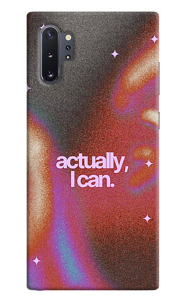 Pink Aura Samsung Note 10 Plus Hard Case Back Cover by Casekaro