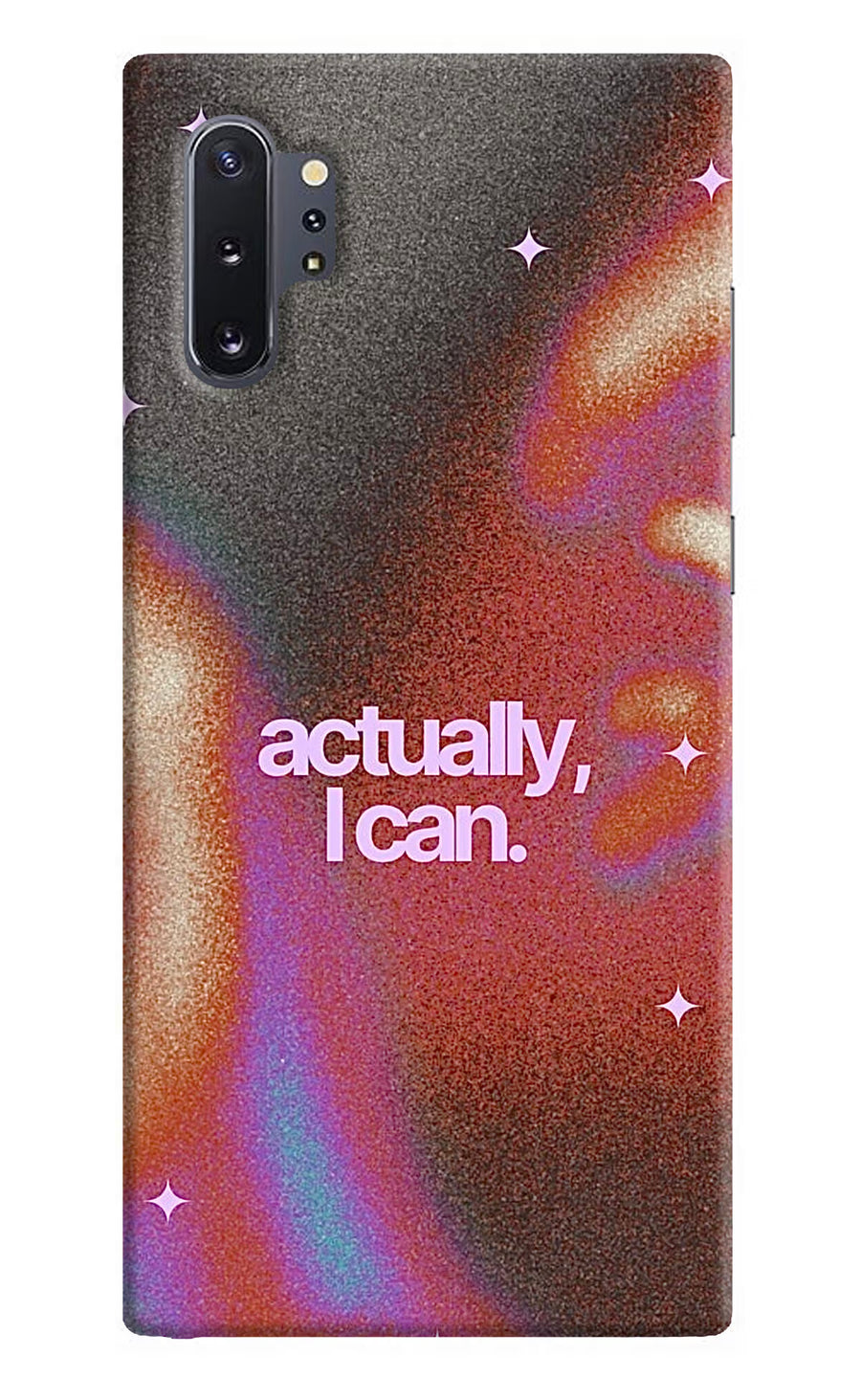 Pink Aura Samsung Note 10 Plus Back Cover, Hard case