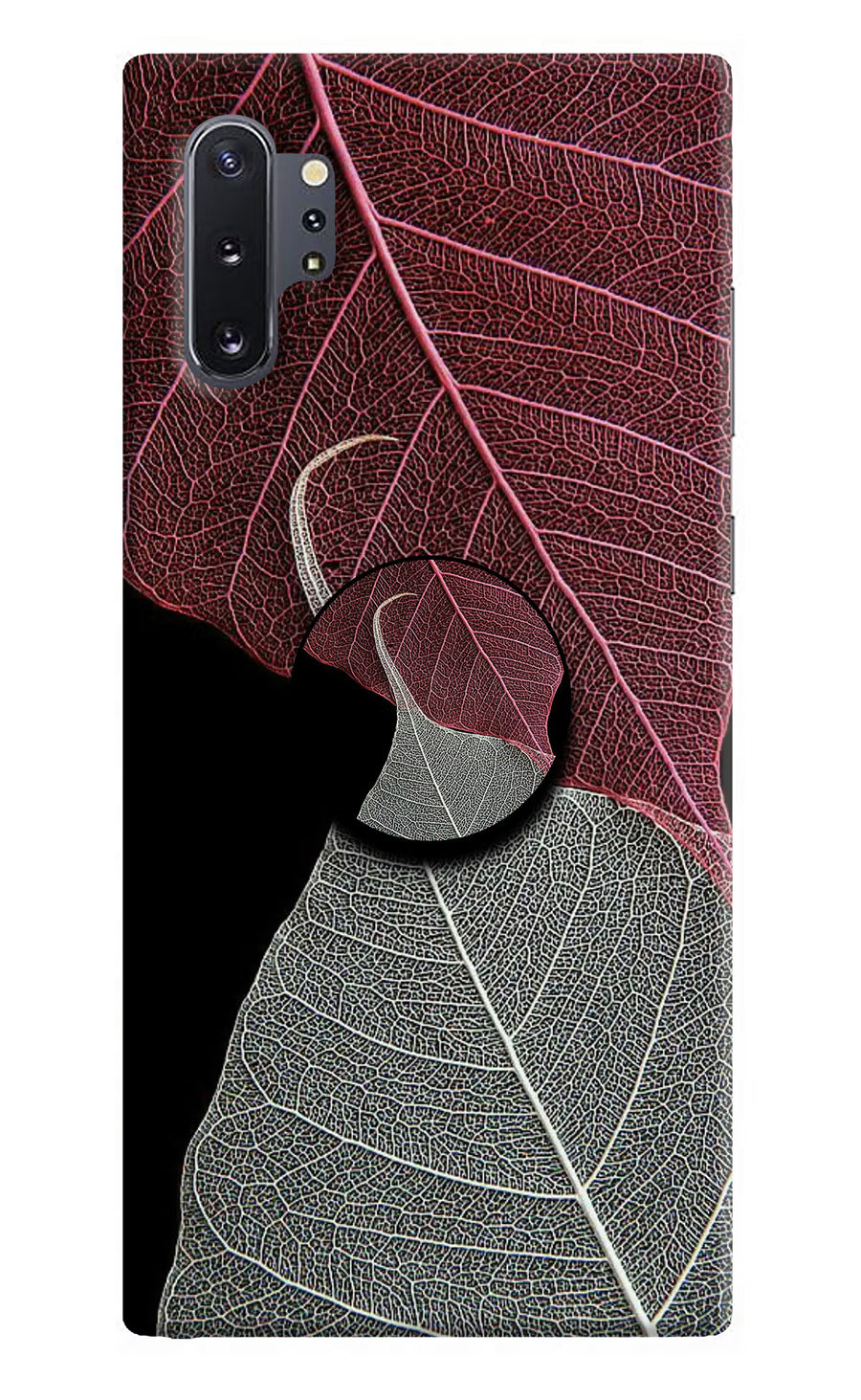 Leaf Pattern Samsung Note 10 Plus Pop Case, Hard case