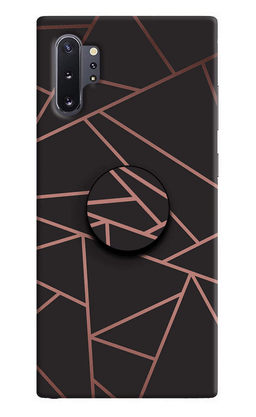 Geometric Pattern Samsung Note 10 Plus Pop Case, Hard case
