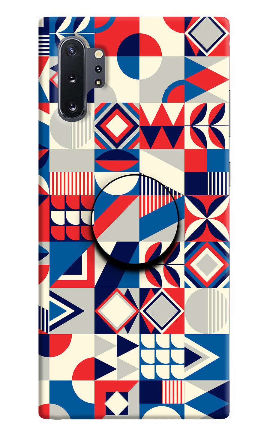 Colorful Pattern Samsung Note 10 Plus Pop Case, Hard case