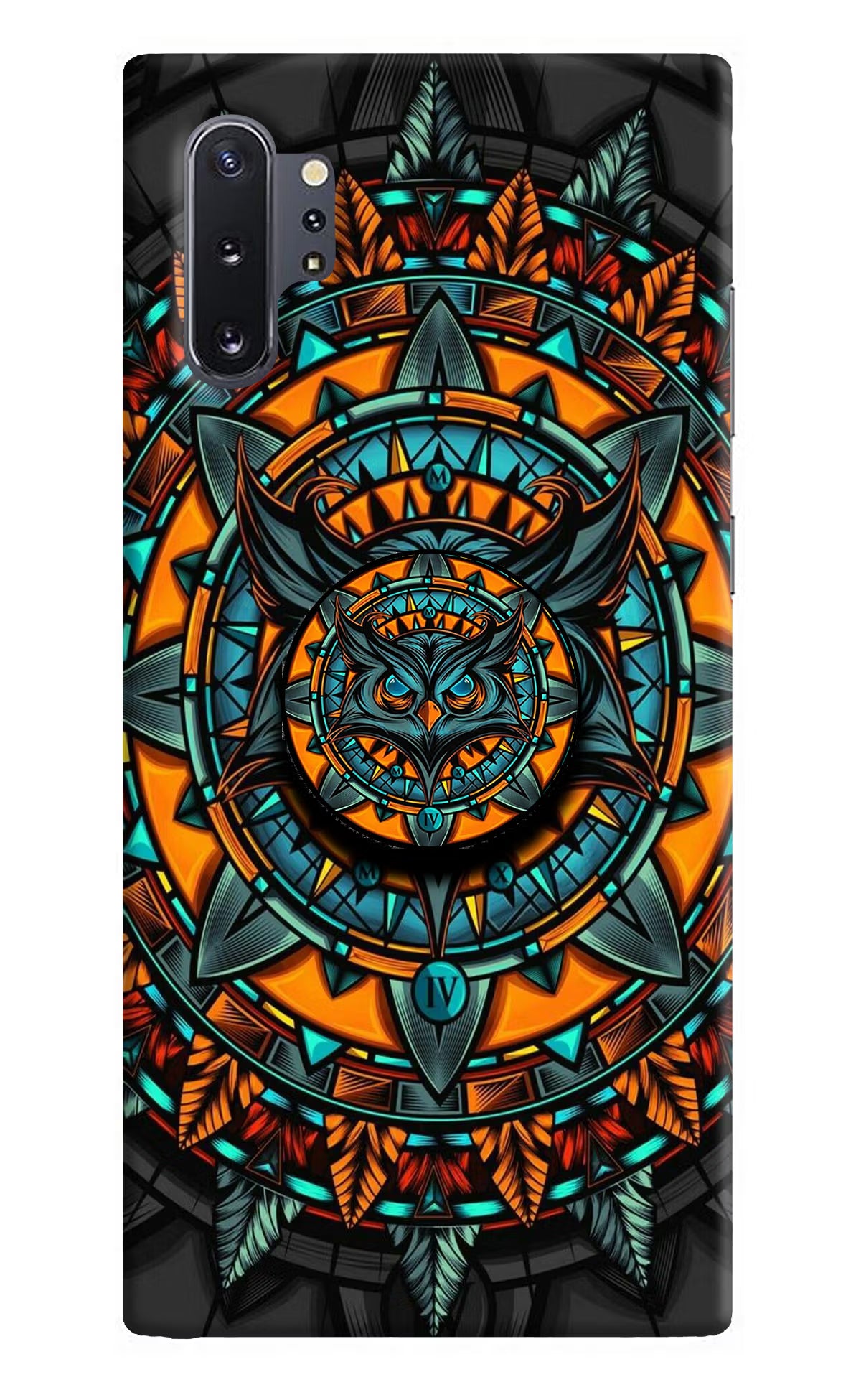 Angry Owl Samsung Note 10 Plus Pop Case by Casekaro
