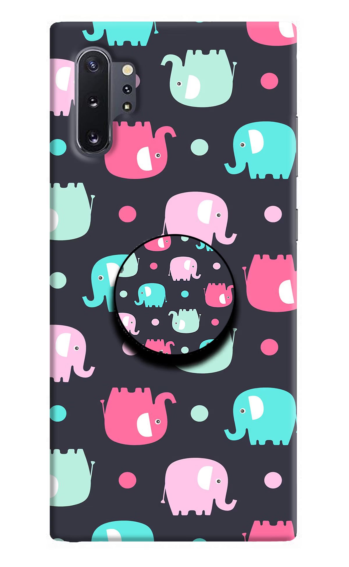 Baby Elephants Samsung Note 10 Plus Pop Case by Casekaro