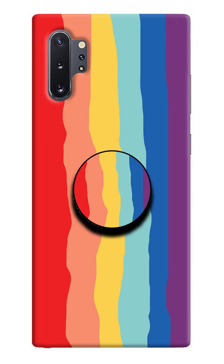 Rainbow Samsung Note 10 Plus Pop Case, Hard case