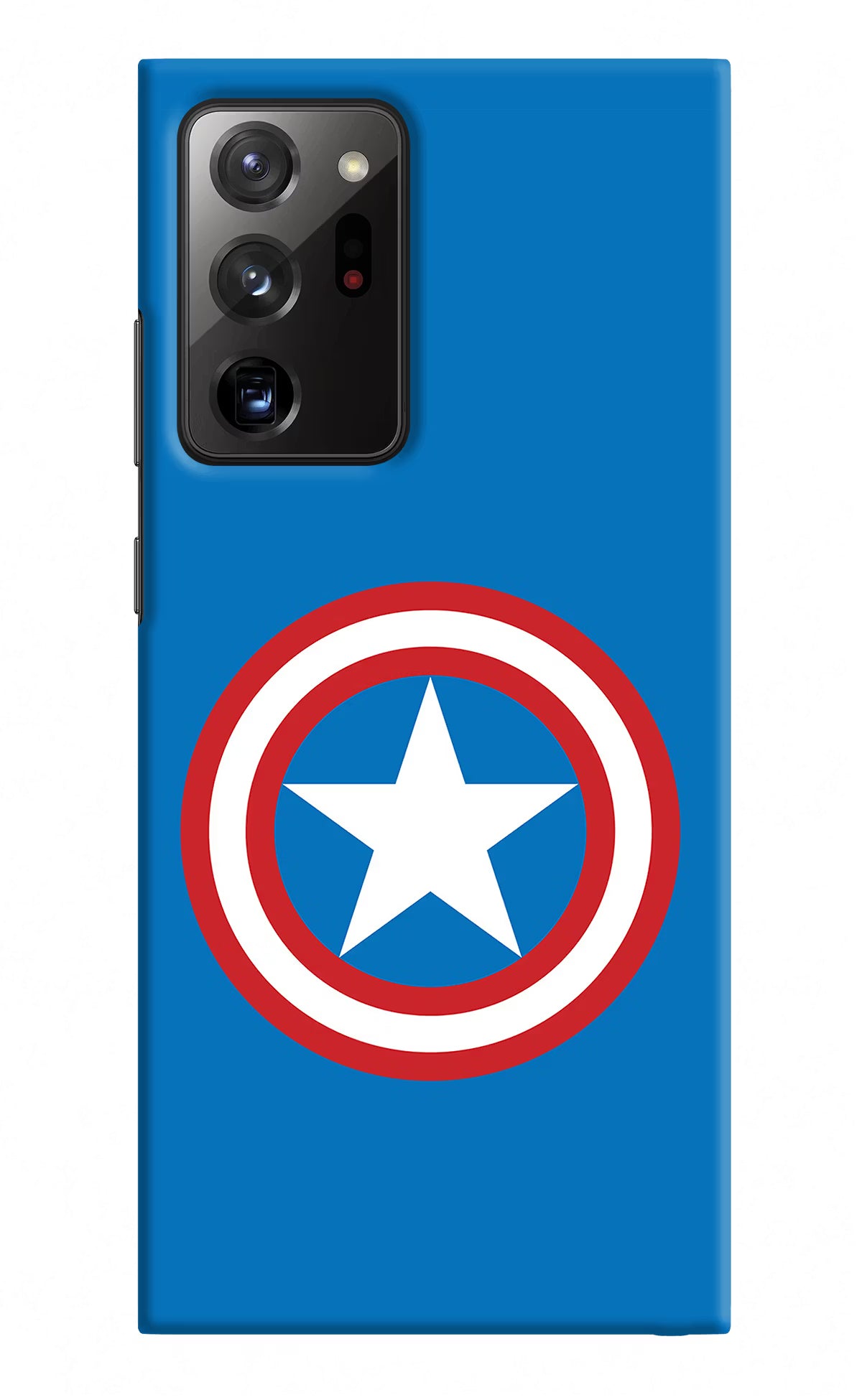 Captain America Logo Samsung Note 20 Ultra Hard Case Back Cover by Casekaro