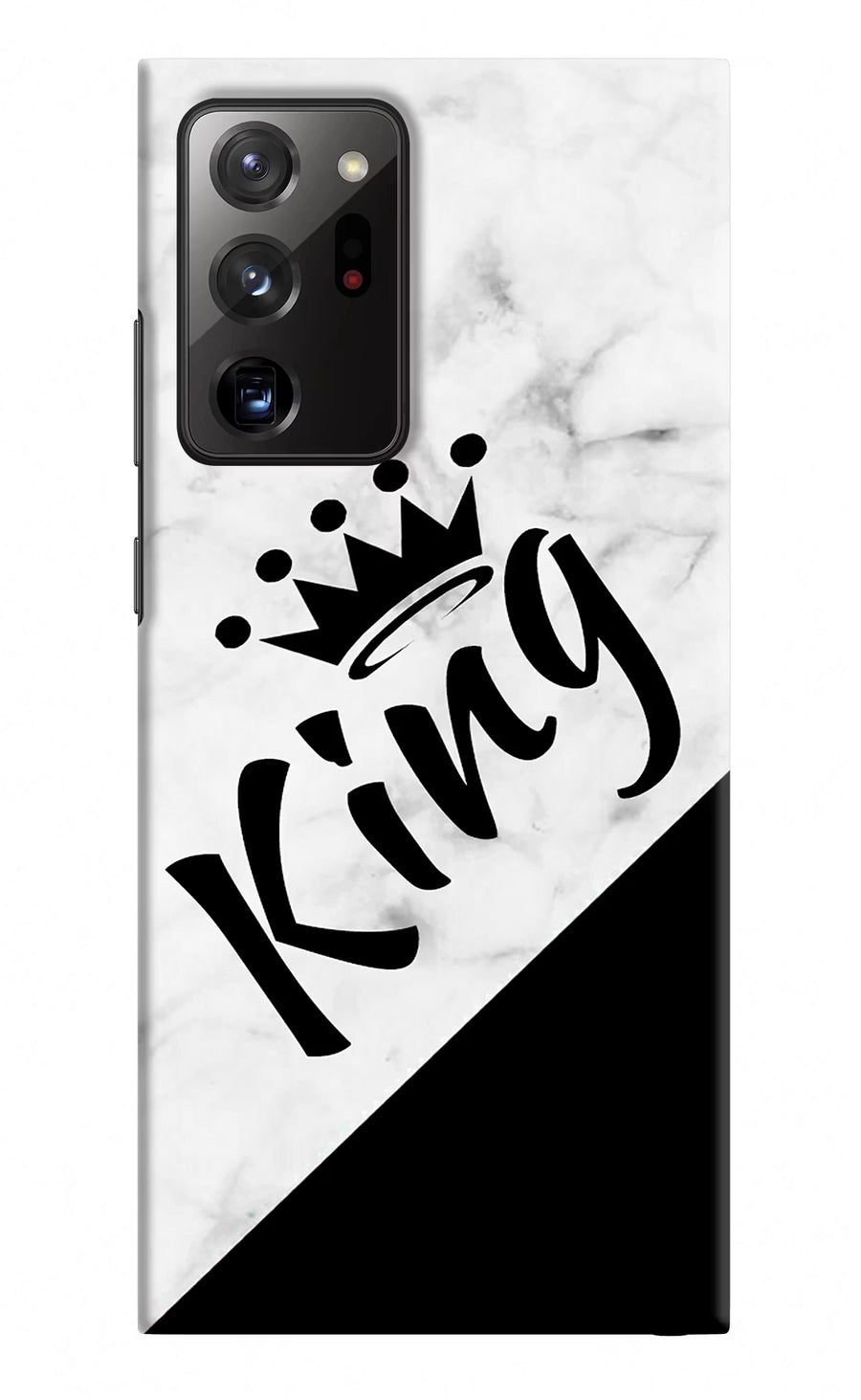 King Samsung Note 20 Ultra Back Cover, Hard case
