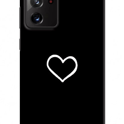 Heart Samsung Note 20 Ultra Hard Case Back Cover by Casekaro