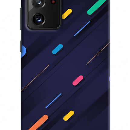 Abstract Design Samsung Note 20 Ultra Hard Case Back Cover by Casekaro
