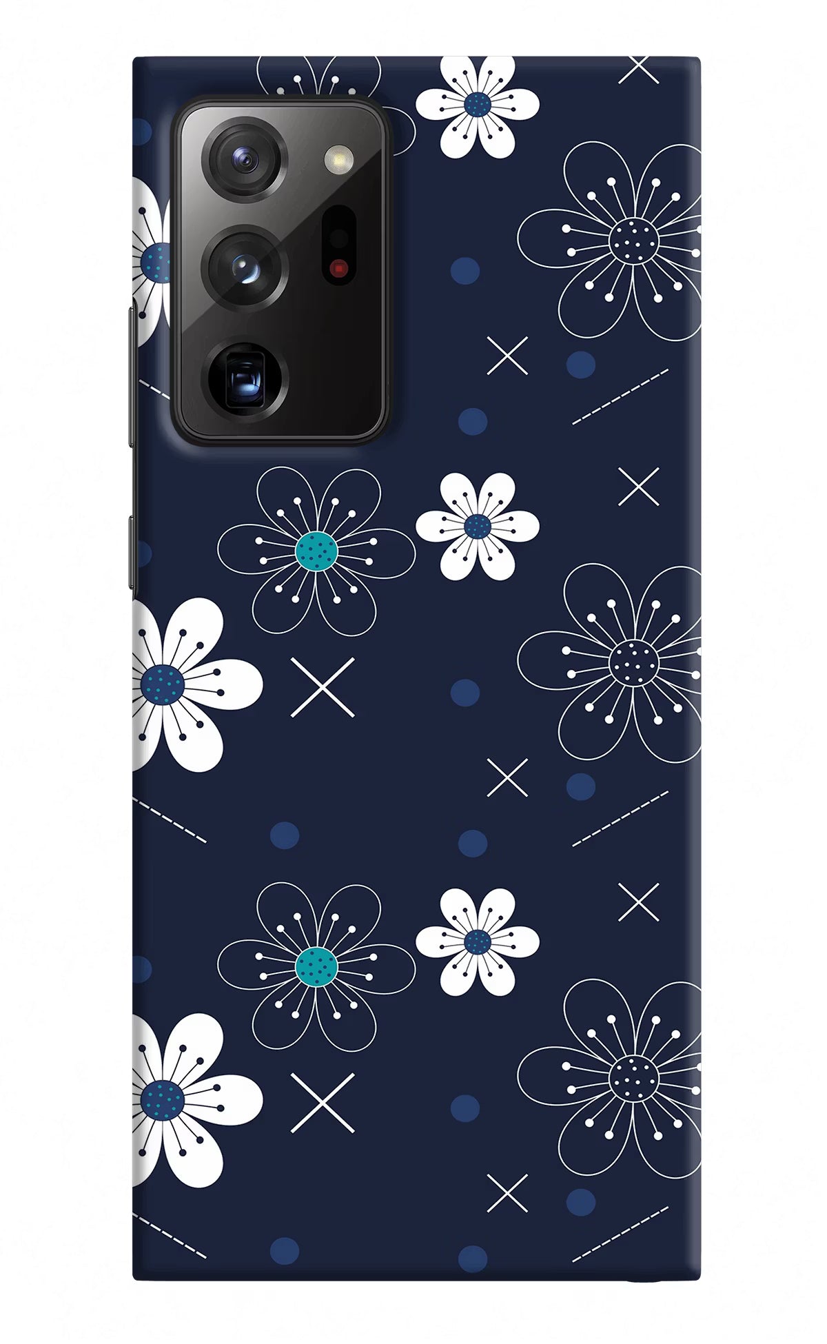 Flowers Samsung Note 20 Ultra Hard Case Back Cover by Casekaro