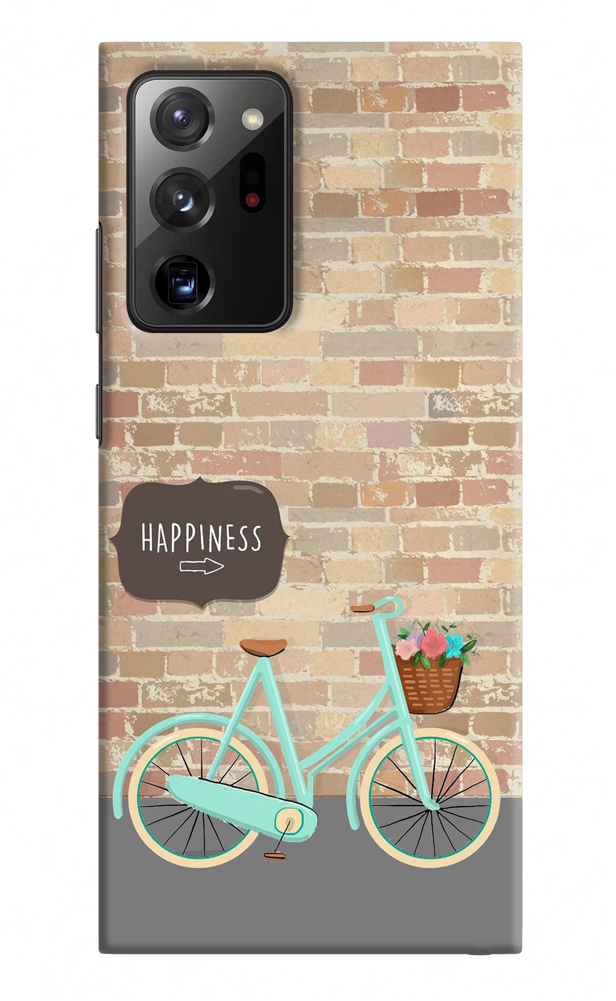 Happiness Artwork Samsung Note 20 Ultra Hard Case Back Cover by Casekaro