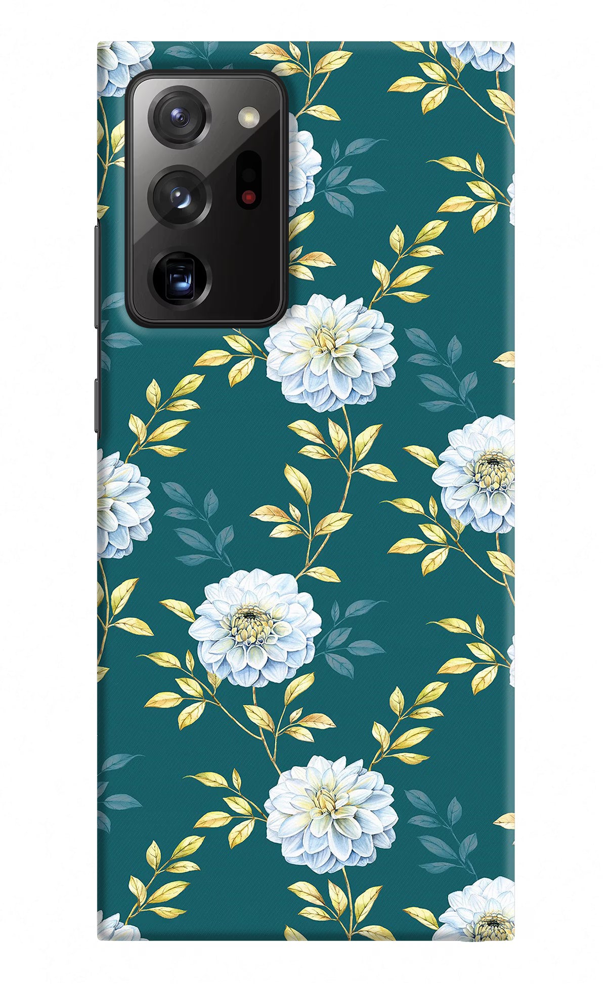 Flowers Samsung Note 20 Ultra Hard Case Back Cover by Casekaro