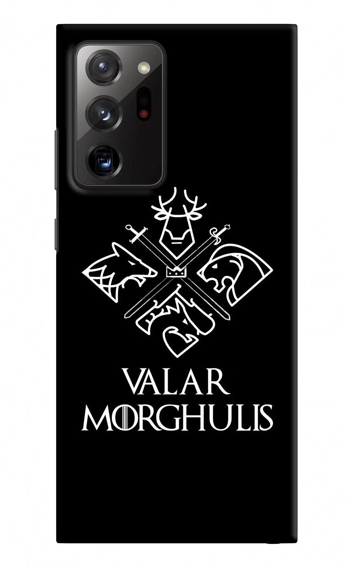 Valar Morghulis | Game Of Thrones Samsung Note 20 Ultra Hard Case Back Cover by Casekaro
