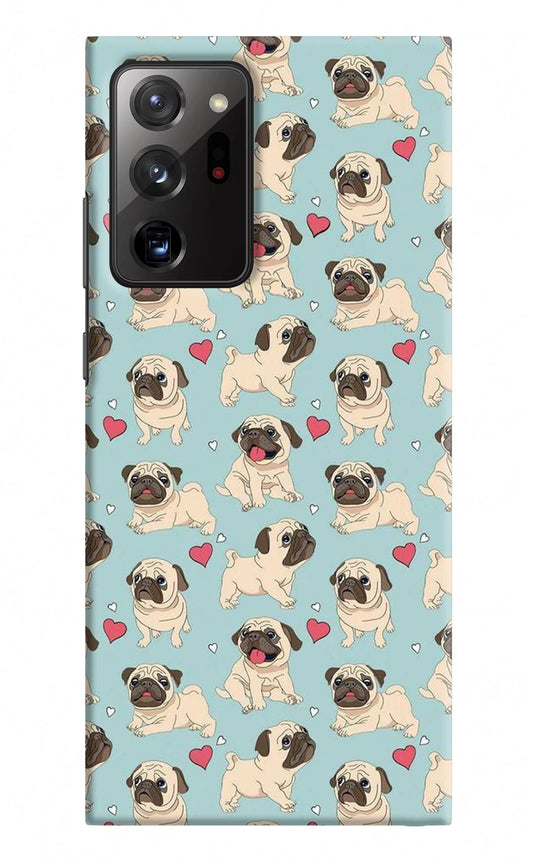 Pug Dog Samsung Note 20 Ultra Hard Case Back Cover by Casekaro