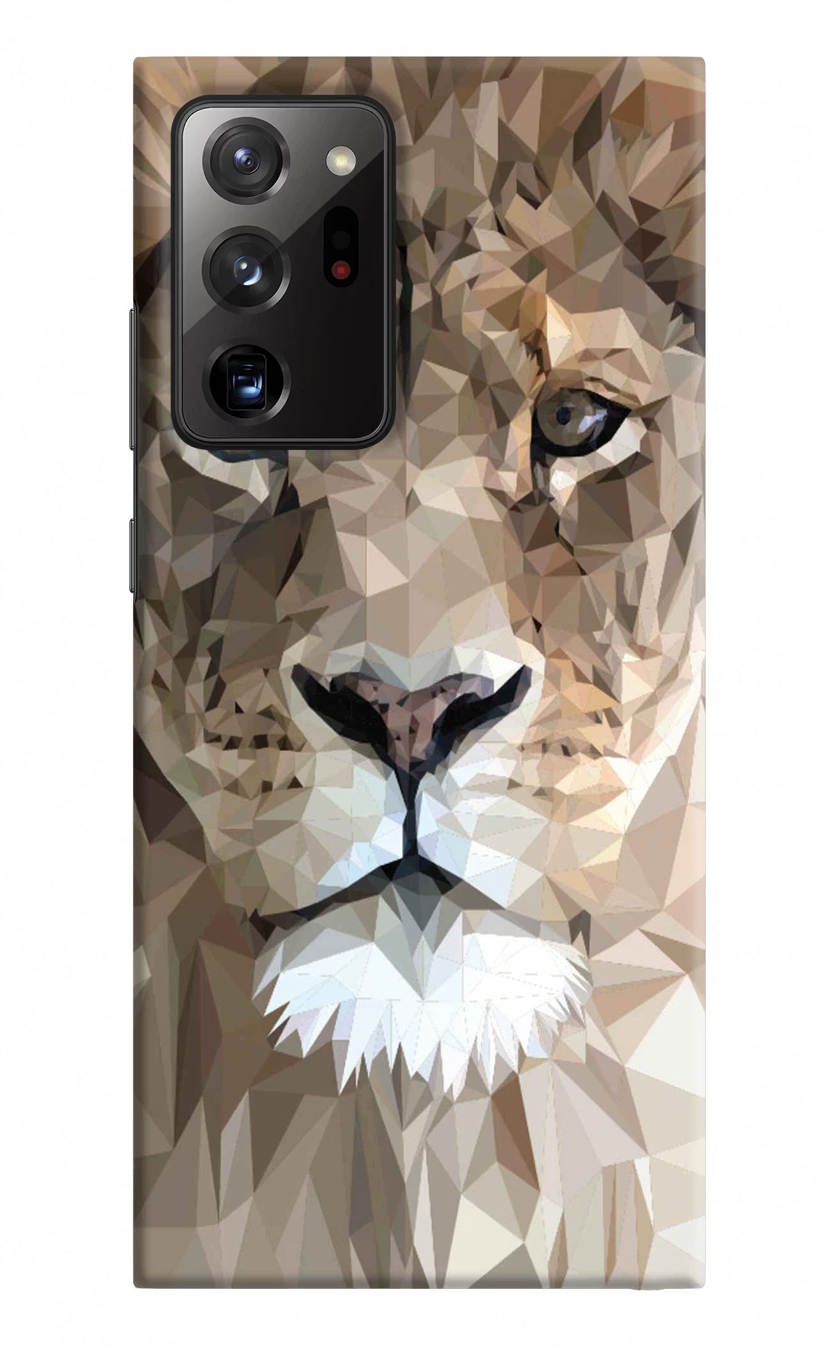 Lion Art Samsung Note 20 Ultra Hard Case Back Cover by Casekaro