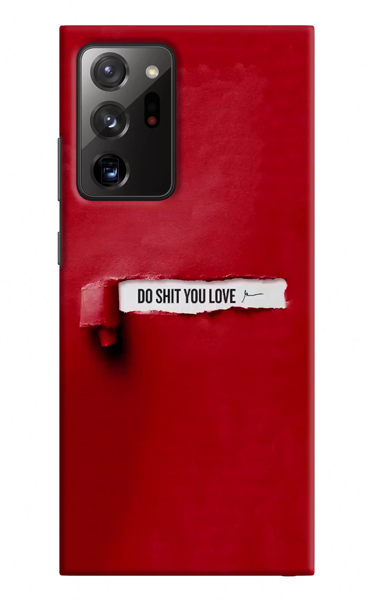 Do Shit You Love Samsung Note 20 Ultra Hard Case Back Cover by Casekaro