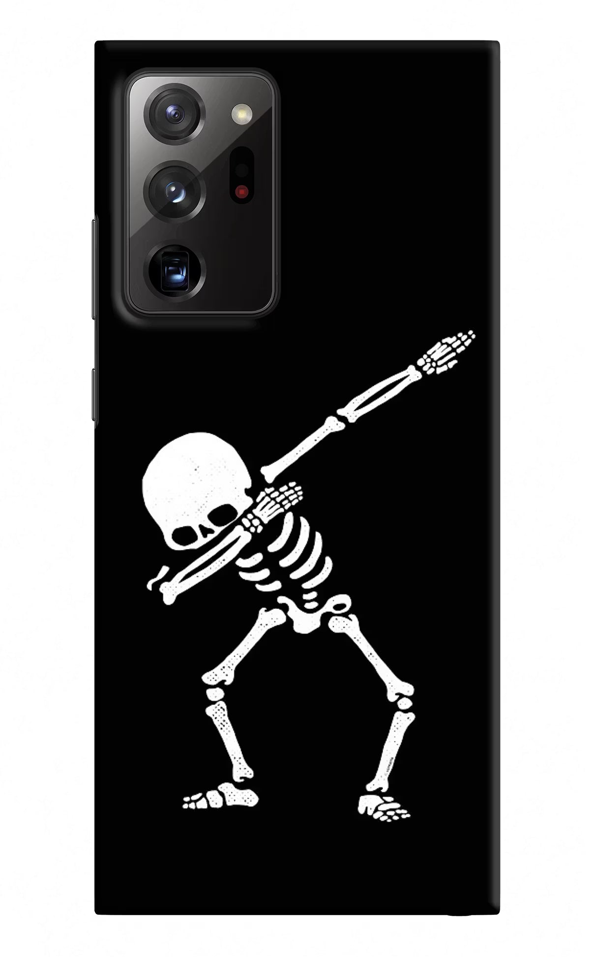 Dabbing Skeleton Art Samsung Note 20 Ultra Hard Case Back Cover by Casekaro