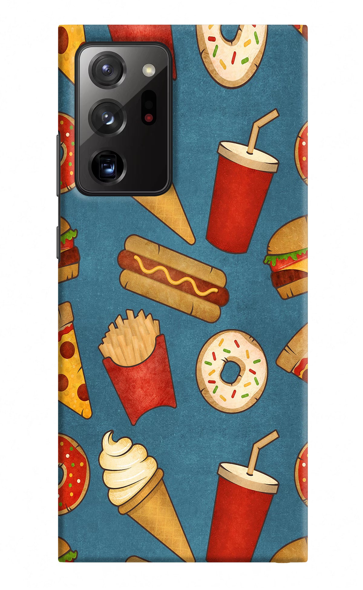 Foodie Samsung Note 20 Ultra Hard Case Back Cover by Casekaro