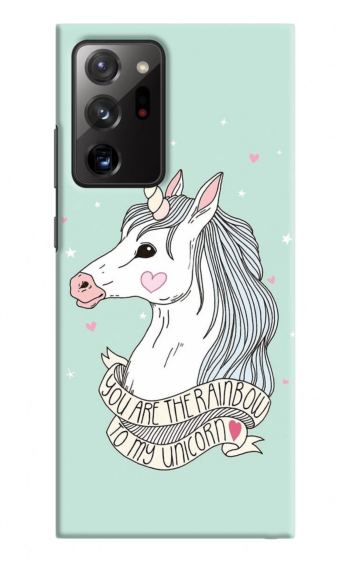 Unicorn Wallpaper Samsung Note 20 Ultra Hard Case Back Cover by Casekaro
