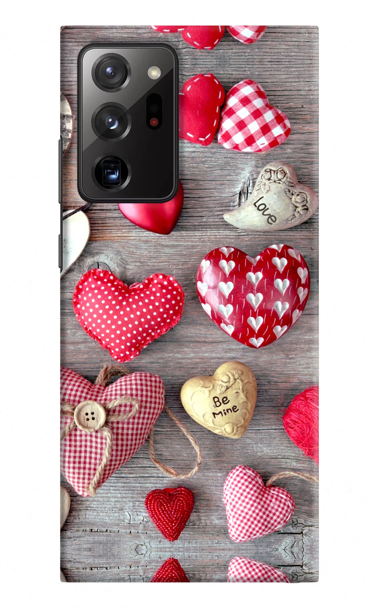 Love Wallpaper Samsung Note 20 Ultra Hard Case Back Cover by Casekaro