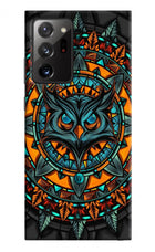 Angry Owl Art Samsung Note 20 Ultra Hard Case Back Cover by Casekaro