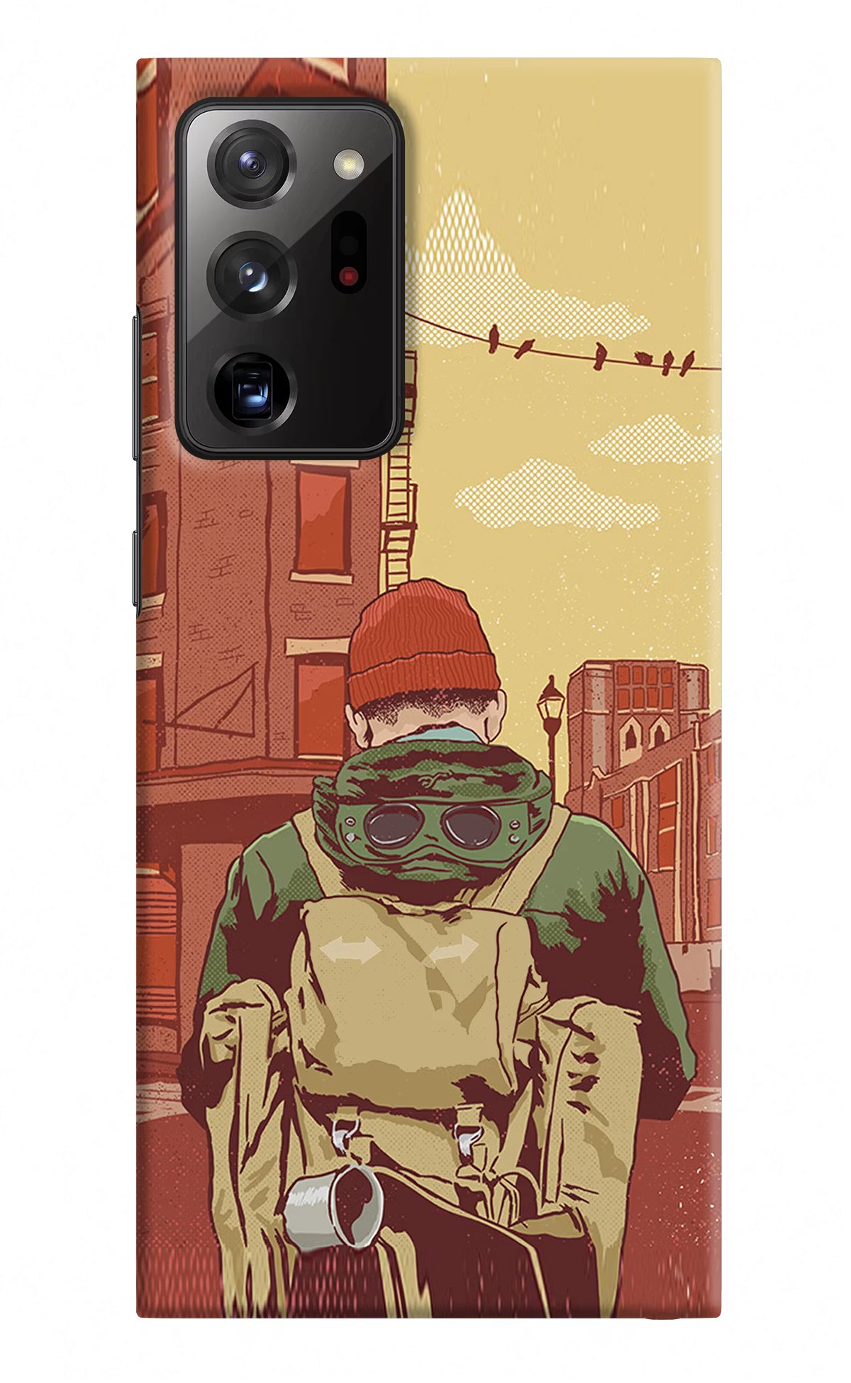 Adventurous Samsung Note 20 Ultra Hard Case Back Cover by Casekaro